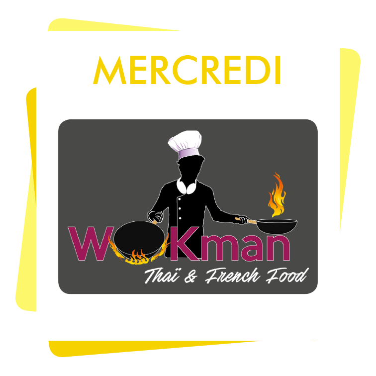 Mercredi - Food Truck Wokman - Forum Titi